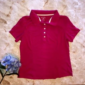 Short sleeve pink top